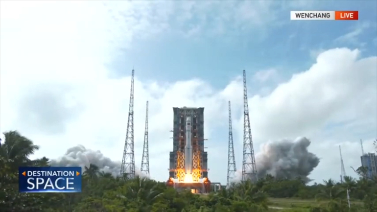 Εκτοξεύτηκε το Tianzhou-5 με εφόδια για τον κινεζικό διαστημικό σταθμό