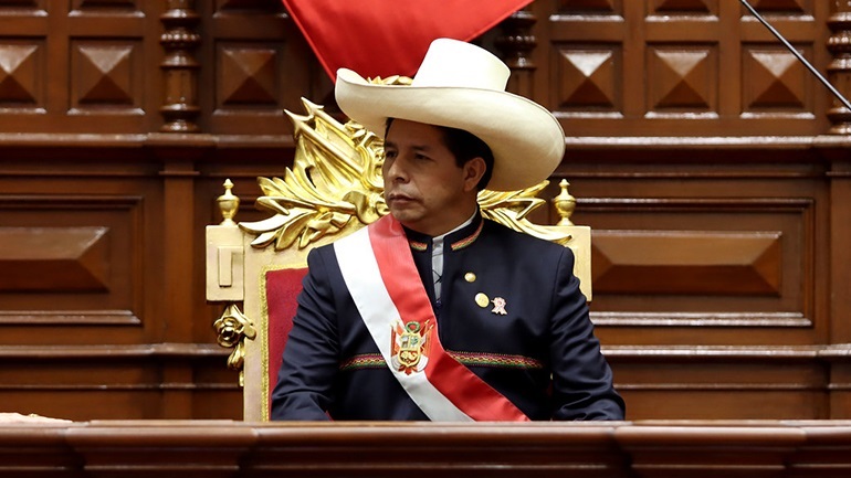 Περού: Το Κογκρέσο κινεί για τρίτη φορά διαδικασία παύσης του προέδρου Καστίγιο