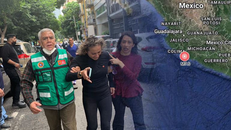 Ισχυρότατος σεισμός 7,6 ρίχτερ στο Μεξικό