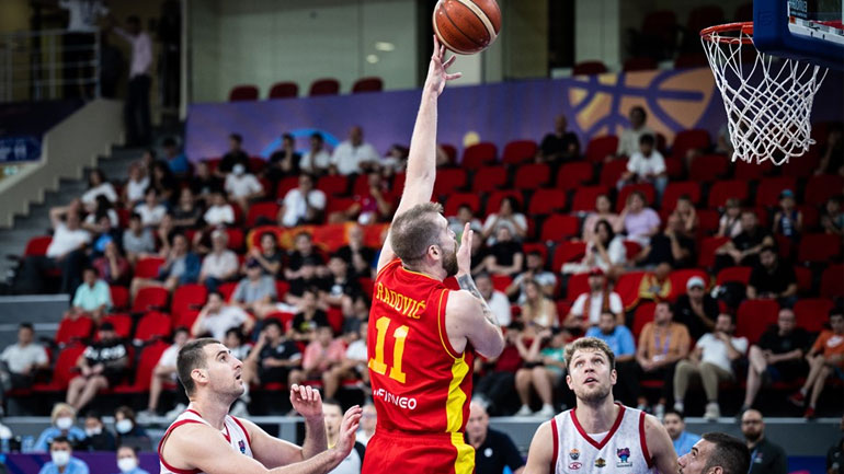 Eurobasket 2022: Δεύτερη νίκη για το Μαυροβούνιο, 91-81 τη Βουλγαρία