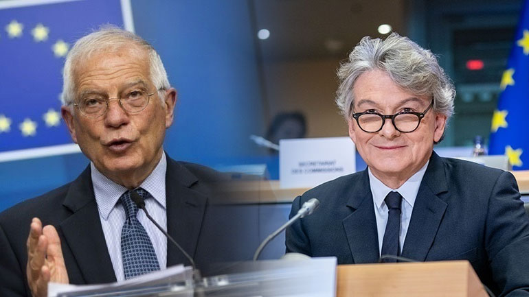 Μπορέλ και Μπρετόν: Η ΕΕ θα προωθεί υπεύθυνες συμπεριφορές στο διάστημα και πρόληψη κούρσας εξοπλισμών