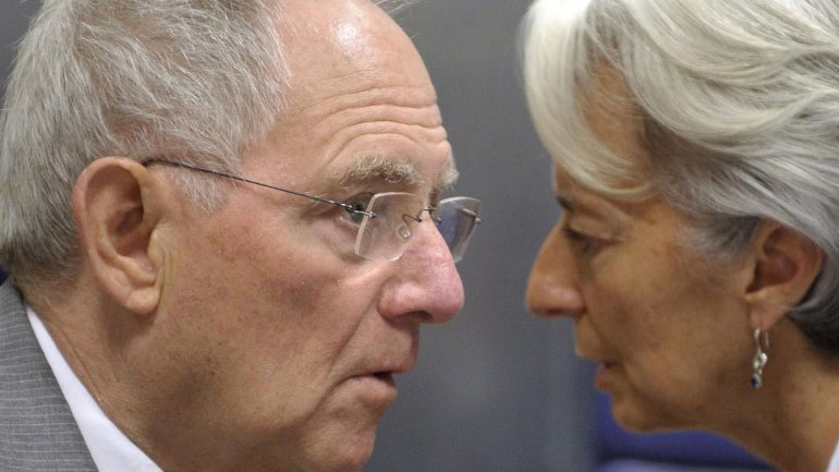 DW: Παραξένεψε η δημόσια οργή του Βόλφγκανγκ Σόιμπλε εναντίον του ΔΝΤ