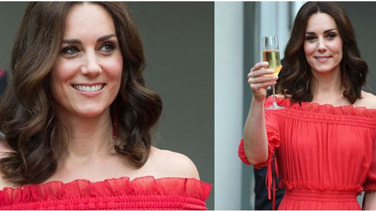 Κι όμως η Kate Middleton φόρεσε το ίδιο κόκκινο φόρεμα μετά από δύο χρόνια!
