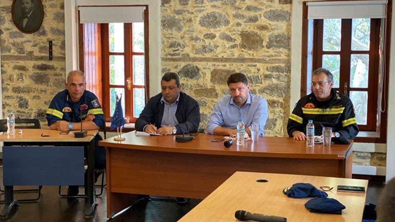 Σε ακριτικές περιοχές της Μακεδονίας και της Θράκης ο Γενικός Γραμματέας Πολιτικής Προστασίας