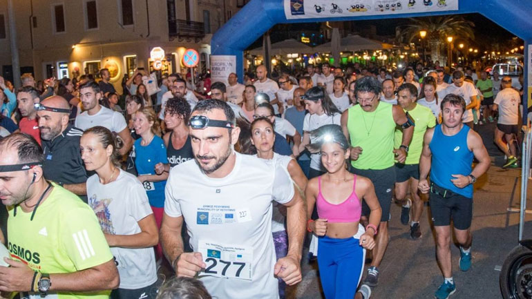 Ξεπέρασε κάθε προηγούμενο η συμμετοχή στον 6ο Νυχτερινό Αγώνα Δρόμου στα Χανιά