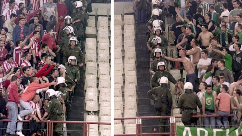 Απετράπη «ραντεβού» μεταξύ αντίπαλων χούλιγκαν