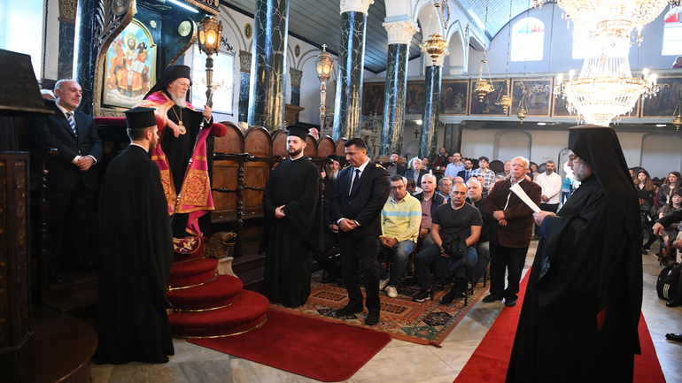 Βαρθολομαίος: Το Οικουμενικόν Πατριαρχείον αγωνίζεται σήμερα να διαφυλάξη την πίστιν των Πατέρων