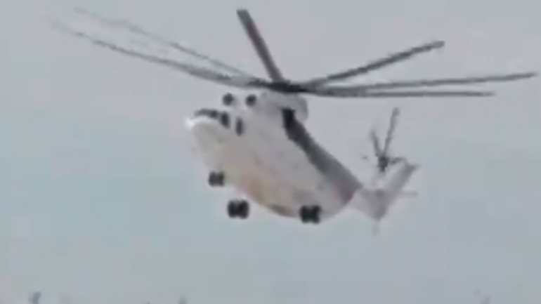 Συγκλονιστικές εικόνες: Η συντριβή ελικοπτέρου στη παγωμένη Σιβηρία