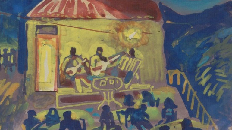 Τα έργα τέχνης του Ντίνου Χριστιανόπουλου στη Βιβλιοθήκη του ΑΠΘ