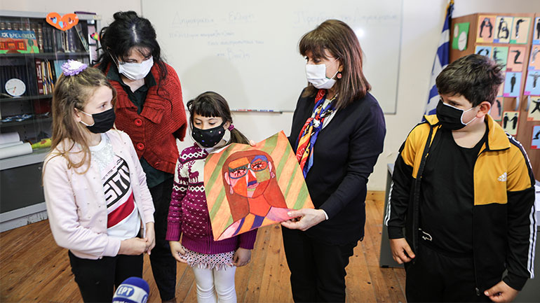 Κατ. Σακελλαροπούλου: «Οι κάτοικοι των Διαποντίων Νήσων στηρίζουν μια κοιτίδα του ελληνισμού»