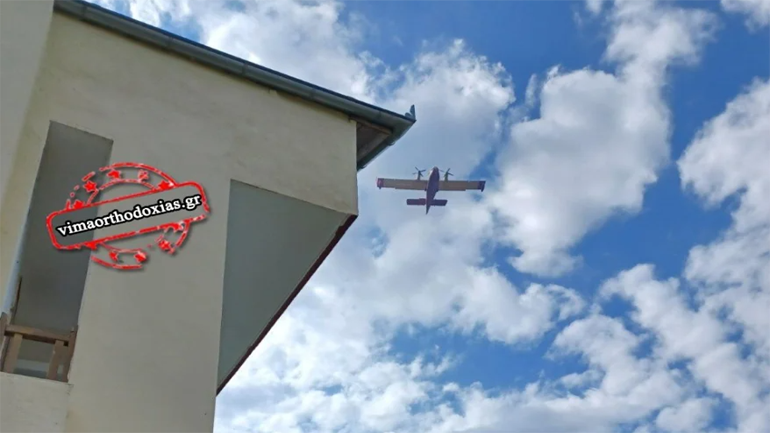 Βελτιωμένη η εικόνα από τη φωτιά στο Άγιον Όρος