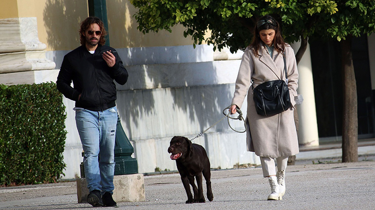 Δανάη Παππά-Λάμπρος Λάζαρης: H «Θεοδώρα» του Σασμού στο Ζάππειο με τον σύντροφό της