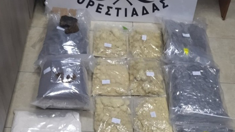 Κατάσχεση μεγάλης ποσότητας ναρκωτικών ουσιών στην Ορεστιάδα
