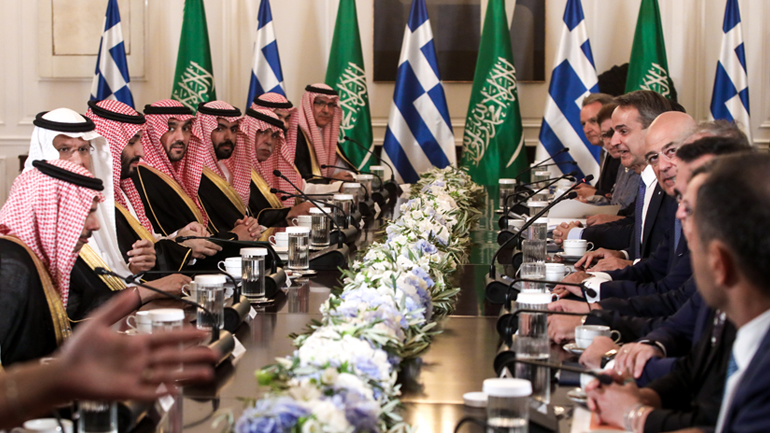 Συμφωνίες ύψους 4 δισ. ευρώ υπεγράφησαν μεταξύ Ελλάδας και Σαουδικής Αραβίας
