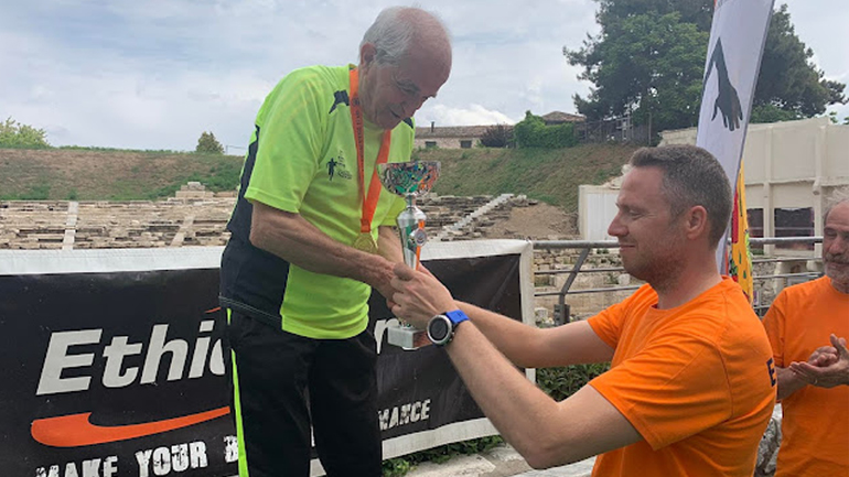 Γιώργος Θέμελης: Ο γηραιότερος αθλητής του 11ου Ιπποκράτειου Δρόμου