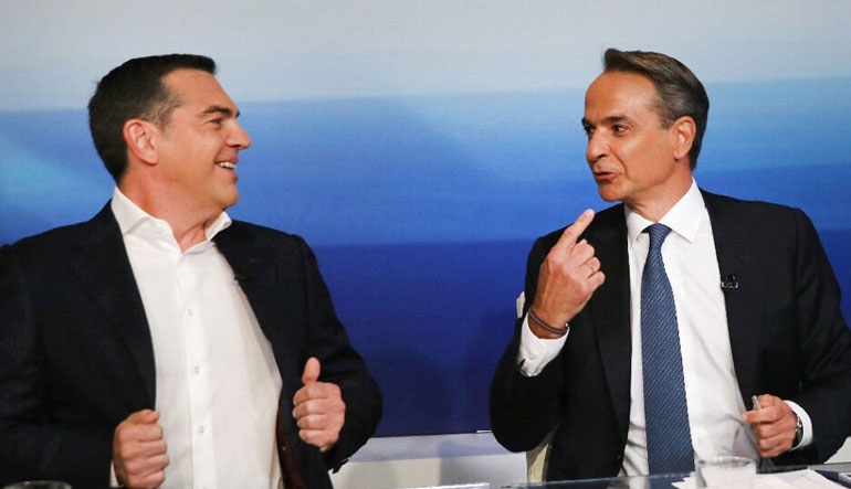 Τηλεφωνική συνομιλία Τσίπρα – Μητσοτάκη: Τον συνεχάρη για τη νίκη του