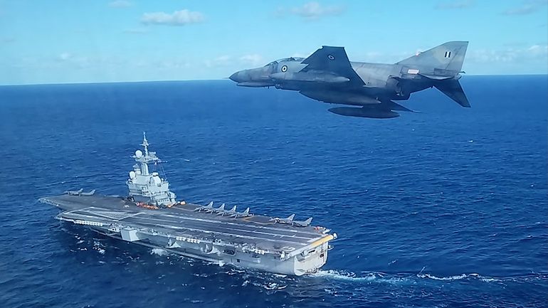 Ένοπλες Δυνάμεις: Κοινή άσκηση με μονάδες του αεροπλανοφόρου Charles de Gaulle