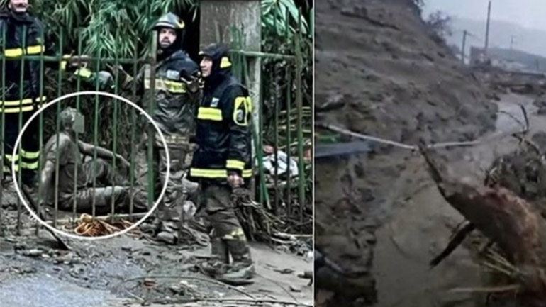 Ιταλία: Δεκατρείς αγνοούμενοι από κατολίσθηση στην Ίσκια λόγω σφοδρής κακοκαιρίας