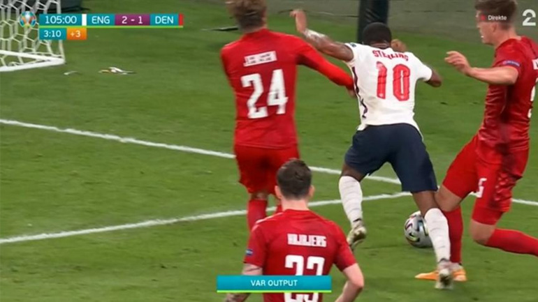 Το βίντεο με το πέναλτι που κέρδισε η Αγγλία σύμφωνα με το VAR