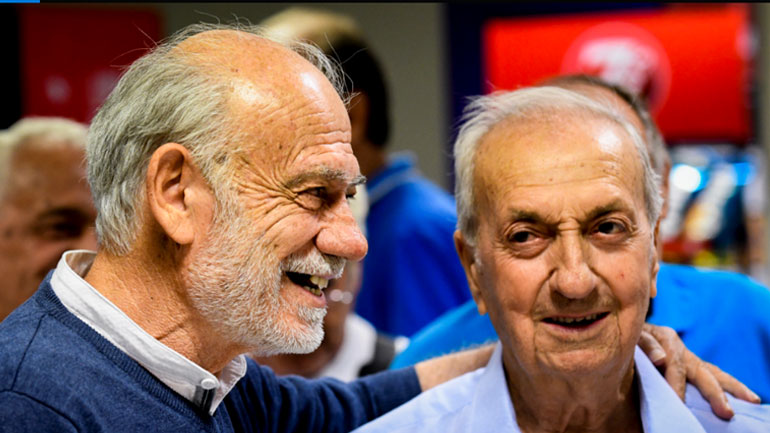 Ο Γιώργος Λιάνης και ο Κώστας Νεστορίδης