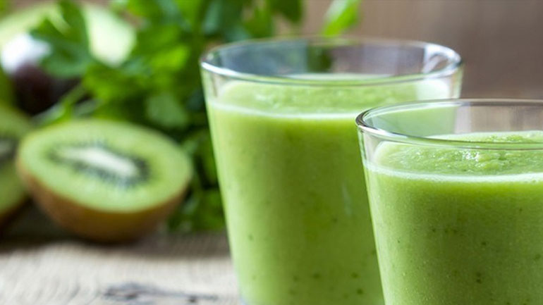 Smoothie με ακτινίδιο