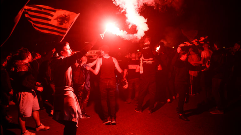 ΑΕΚ: «Κιτρινόμαυρο» πάρτι στη Νέα Φιλαδέλφεια για την κατάκτηση του πρωταθλήματος ΑΕΚ: «Κιτρινόμαυρο» πάρτι στη Νέα Φιλαδέλφεια για την κατάκτηση του πρωταθλήματος