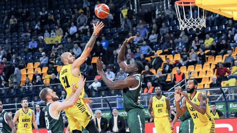 Basketball Champions League: Eπέστρεψε στις νίκες ο Άρης, 59-56 την Αβελίνο