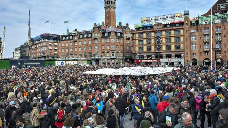 Δανία: Στους δρόμους φοιτητές και μαθητές εναντίον της περικοπής των δαπανών στην παιδεία