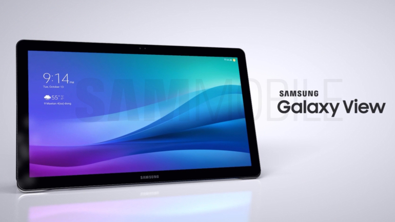 Samsung Galaxy View: Η μεγαλύτερη 18.4 ιντσών διάσταση σε οθόνη ταμπλέτας!