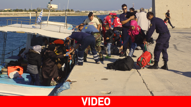 Ρόδος: Επιχείρηση διάσωσης δεκάδων προσφύγων