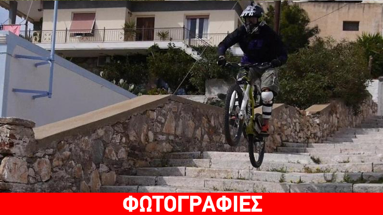 Ολοκληρώθηκε με επιτυχία ο αγώνας κατάβασης με ποδήλατα «Syros Down Town»