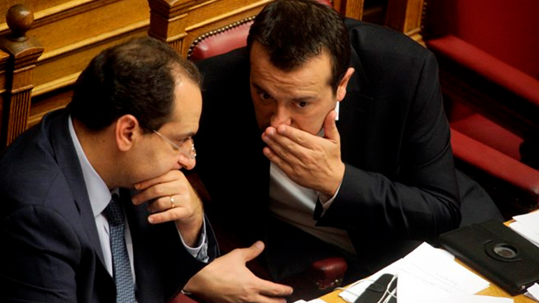 Στον Πρόεδρο της Δημοκρατίας οι Ν. Παππάς και Χρ. Σπίρτζης