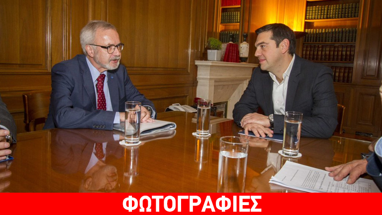 Ολοκληρώθηκε η συνάντηση Αλ. Τσίπρα – Βέρνερ Χόγιερ