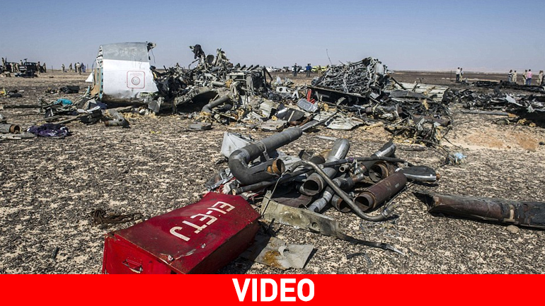 Νέες εικόνες από το μοιραίο αεροσκάφος