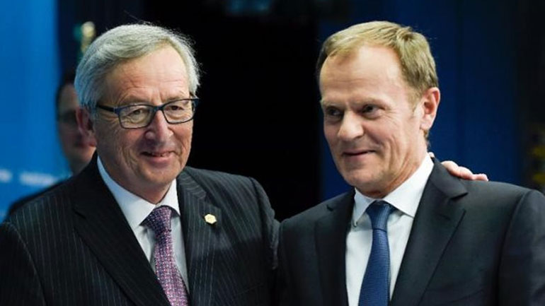 Γιούνκερ-Τουσκ: Ζητούν απαντήσεις στην προσφυγική κρίση από τους G20