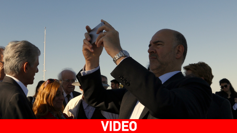 Μοσκοβισί: Γάλλος τουρίστας στην Ακρόπολη