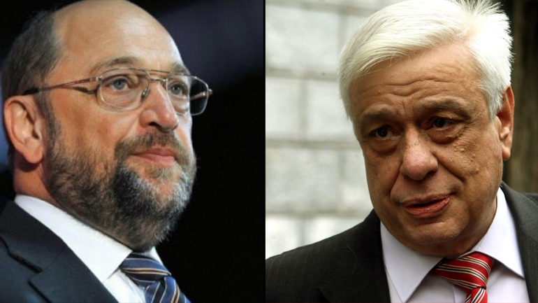 Στις 15.00 η συνάντηση Παυλόπουλου-Σουλτς