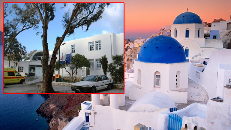 Επιστρατεύεται το ασθενοφόρο του Αεροπορικού Αποσπάσματος Σαντορίνης