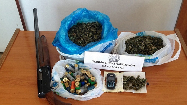 Μεσσηνία: Σύλληψη 68χρονου για κατοχή ναρκωτικών