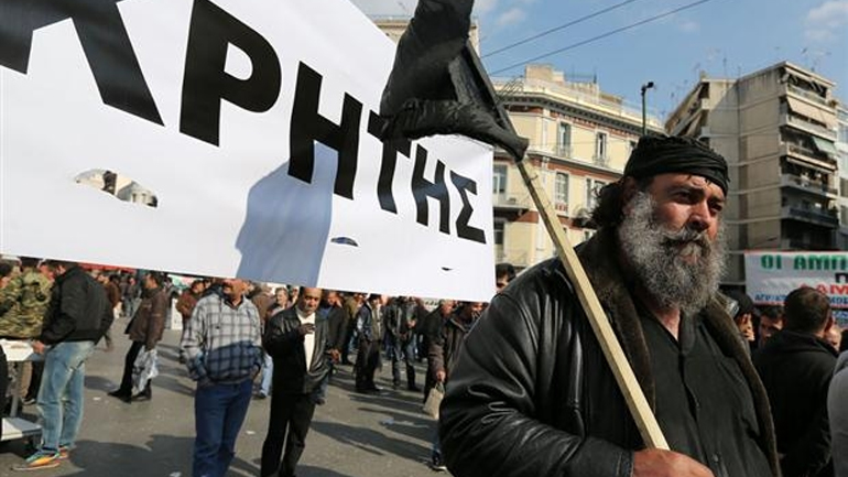 «Απόβαση» στην Αθήνα ετοιμάζουν οι αγρότες της Κρήτης