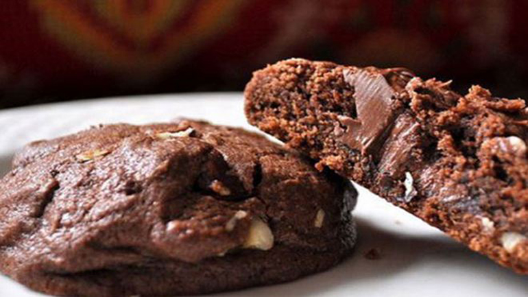 Μπισκότα σοκολάτας- καραμέλας