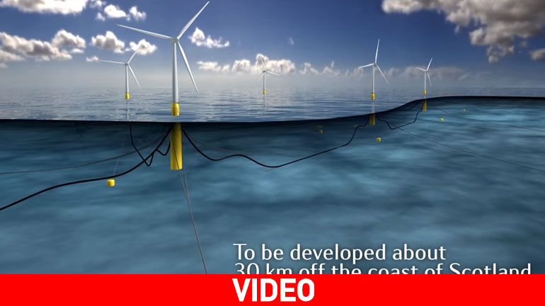Hywind Scotland: Το πρώτο πλωτό αιολικό πάρκο στον κόσμο