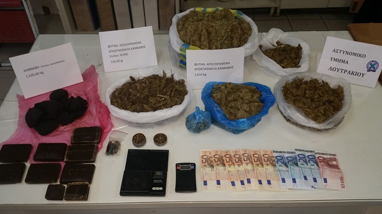 Συνελήφθη 32χρονος με τρία κιλά χασίς