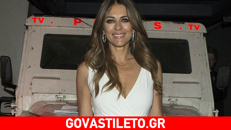 Η εμφάνιση της Elizabeth Hurley που έκλεψε τις εντυπώσεις: Ψηφίζει λευκό και τον χειμώνα!