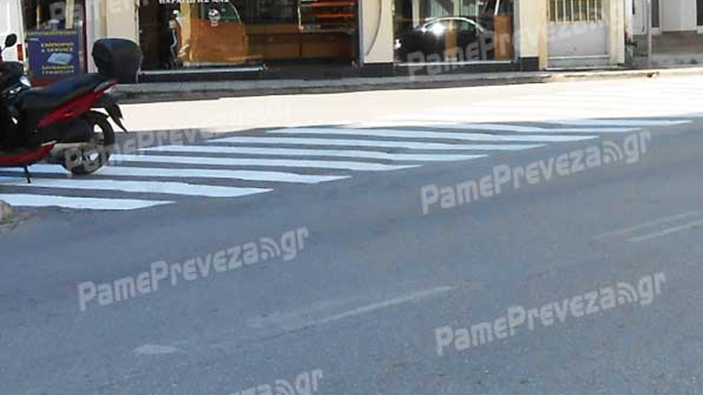 Πρέβεζα: Διαγραμμίσεις κεντρικών οδών σε ώρες αιχμής!