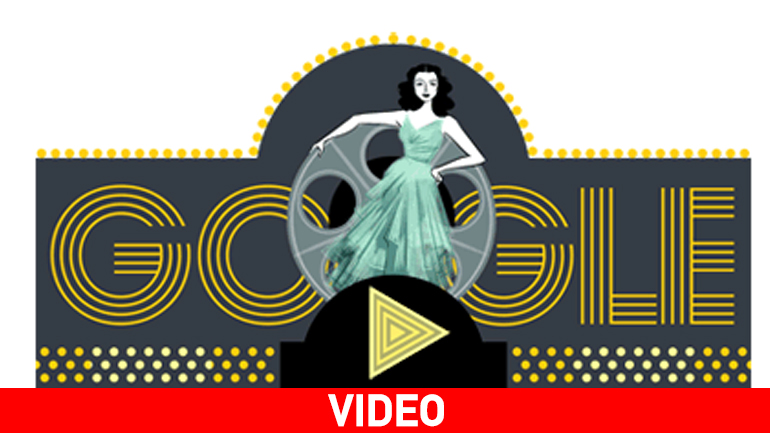 Αφιερωμένο στη Χέντι Λαμάρ το σημερινό doodle της Google