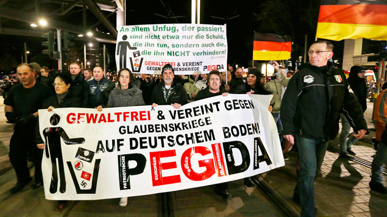 Νέα συγκέντρωση του αντιμεταναστευτικού Pegida στη Δρέσδη