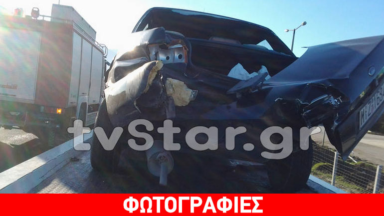 Σύγκρουση νταλίκας με ΙΧ στην εθνική οδό Αθηνών – Λαμίας