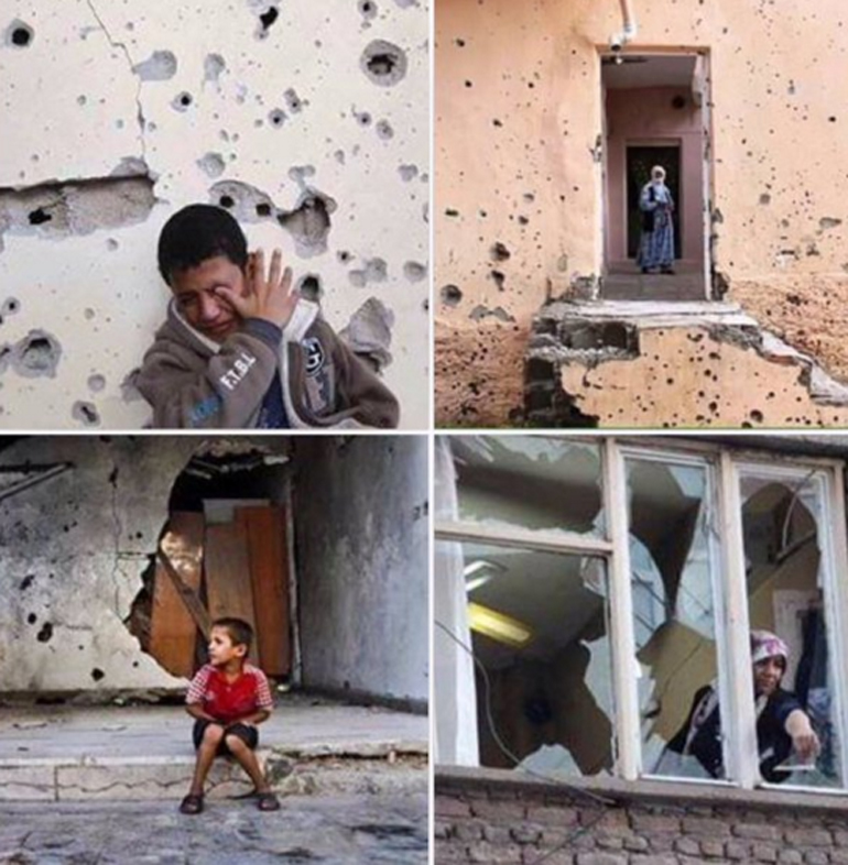 Το δράμα των κατοίκων, πολλοί εκ των οποίων ζουν σε ερείπια