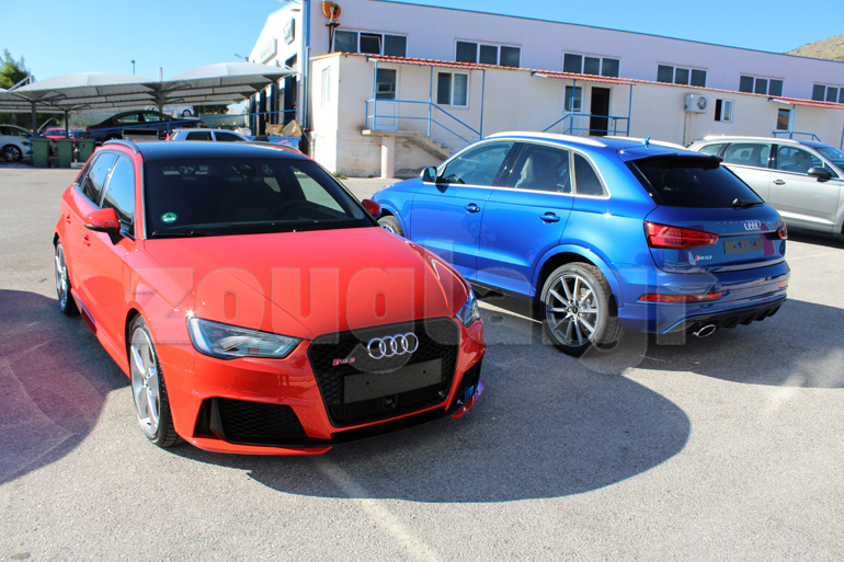 Και τα δύο RS... Το ένα S3 και το άλλο SQ3...